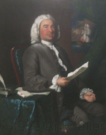 John Singleton Copley Portrait of Thomas Greene Norge oil painting art